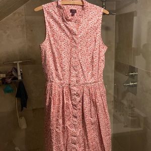 L crew liberty of London dress size 8